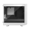 Fractal Design Meshify 2 Nano - Mini-ITX Tower (Tempered Glass) - no power supply (ATX) - White - USB/Audio (FD-C-MES2N-02)