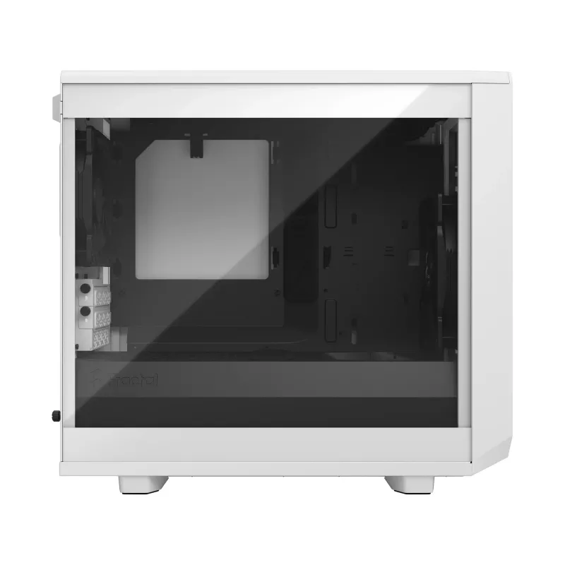 Fractal Design Meshify 2 Nano - Mini-ITX Tower (Tempered Glass) - no power supply (ATX) - White - USB/Audio (FD-C-MES2N-02)