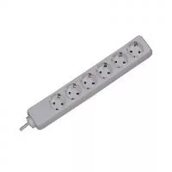 Power Extension Bachmann SELLY 1.5m 6 AC Outlets Indoor White
