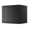 Wall mounted rack Lanberg WF01-6409-00B 9U Black