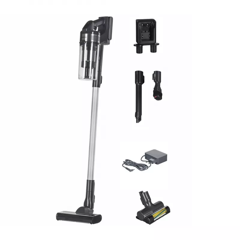 Samsung VS15A60AGR5 stick vacuum/electric broom 2-in-1 stick vacuum Battery Dry HEPA Bagless 150 W Silver