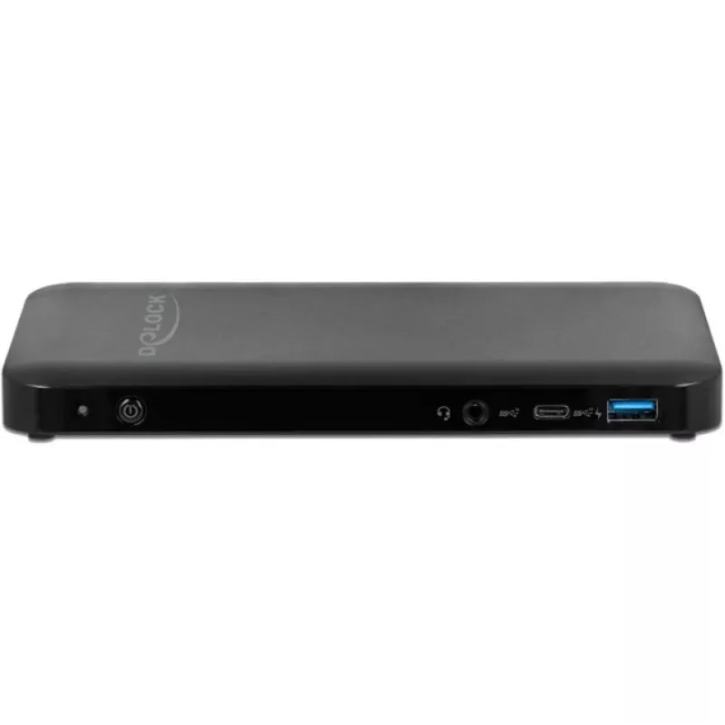 Delock USB Type-C DP 1,4 Docking Station 4K - docking station - USB-C 3,2 Gen 2 - HDMI, DP - 1GbE - 85 Watt (87746)