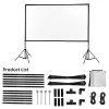 Extralink Foldable Projection Screen 100 PSF-100, 16:9, 220x125cm, White
