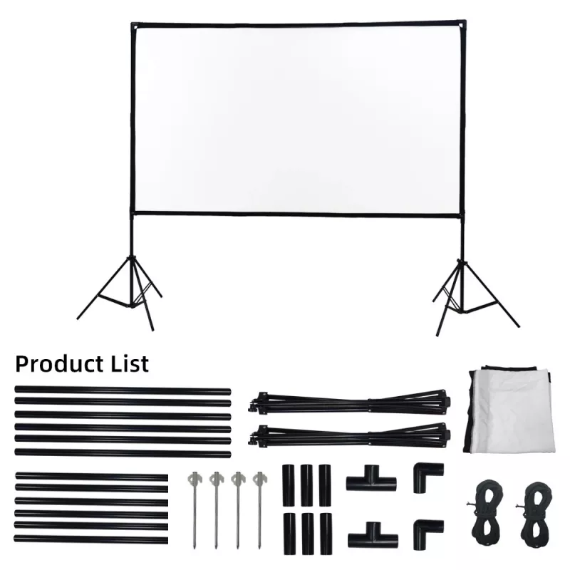 Extralink Foldable Projection Screen 100 PSF-100, 16:9, 220x125cm, White