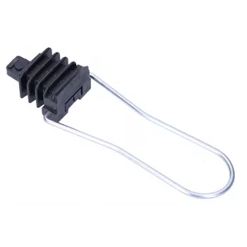 Optic cable mounting Extralink AC-12 for 2–24 fibres, max bundle Ø 1.2 cm, ABS and metal, black