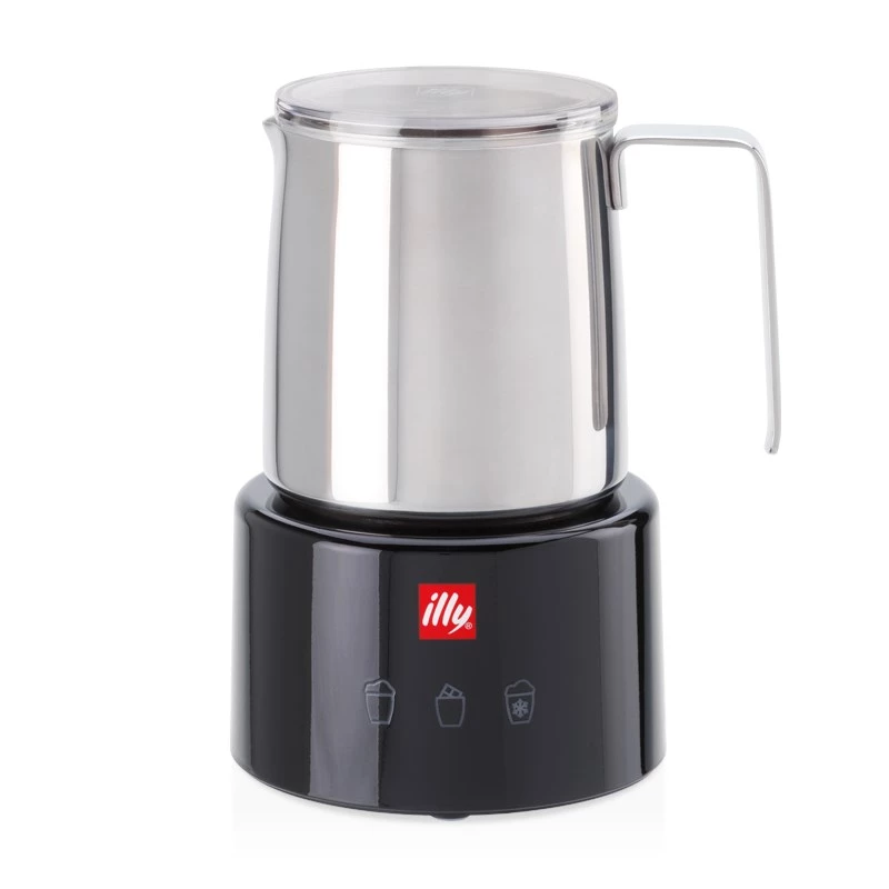 Milk Frother/Warmer Illy 23760 Black Stainless Steel 250ml