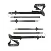Trekking poles Leki Sherpa FX adjustable 120–140 cm, black