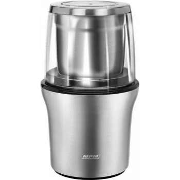 Blade grinder MPM MMK-06M — stainless steel, 200 W, 70 g capacity, single-speed