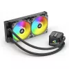 CPU Water Cooler Sharkoon S50 ARGB, black