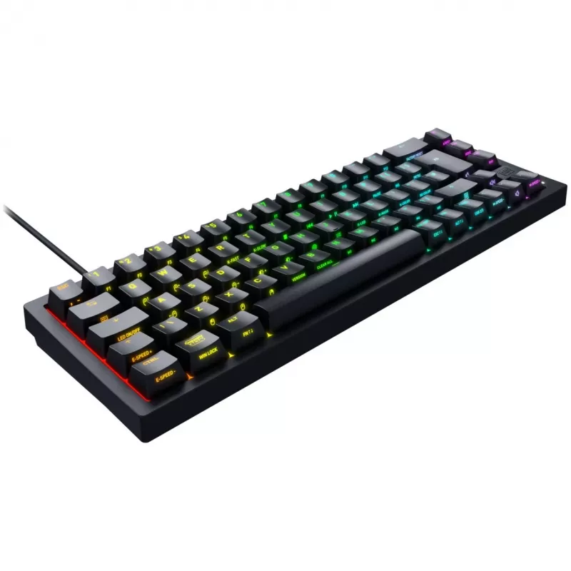 CHERRY K5V2 Compact keyboard Gaming USB QWERTY English Black 67 keys RGB LED