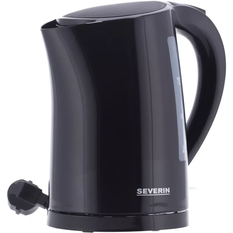 Severin WK 3498 electric kettle 1.5 L 2200 W Black