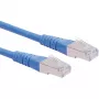 ROLINE S/FTP-(PiMF-)Patch Cable Cat.6, Blue, 0,5m (21.15.1324)