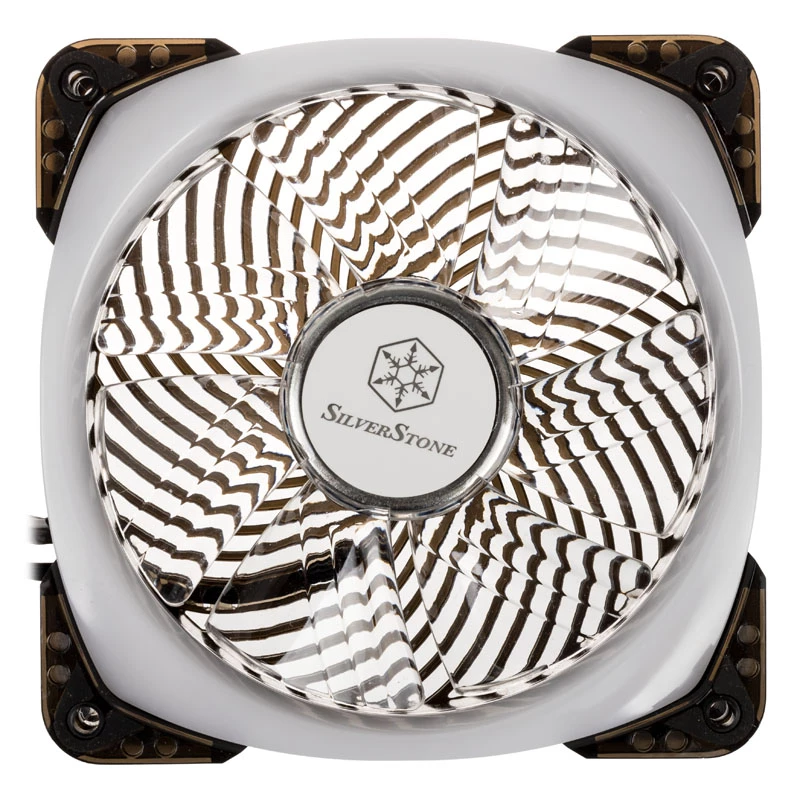 SilverStone SST-AP124-ARGB 120mm ARGB Case Fan - Black
