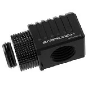 Barrow 90° Adapter G1/4'' female to G1/4'' female — black