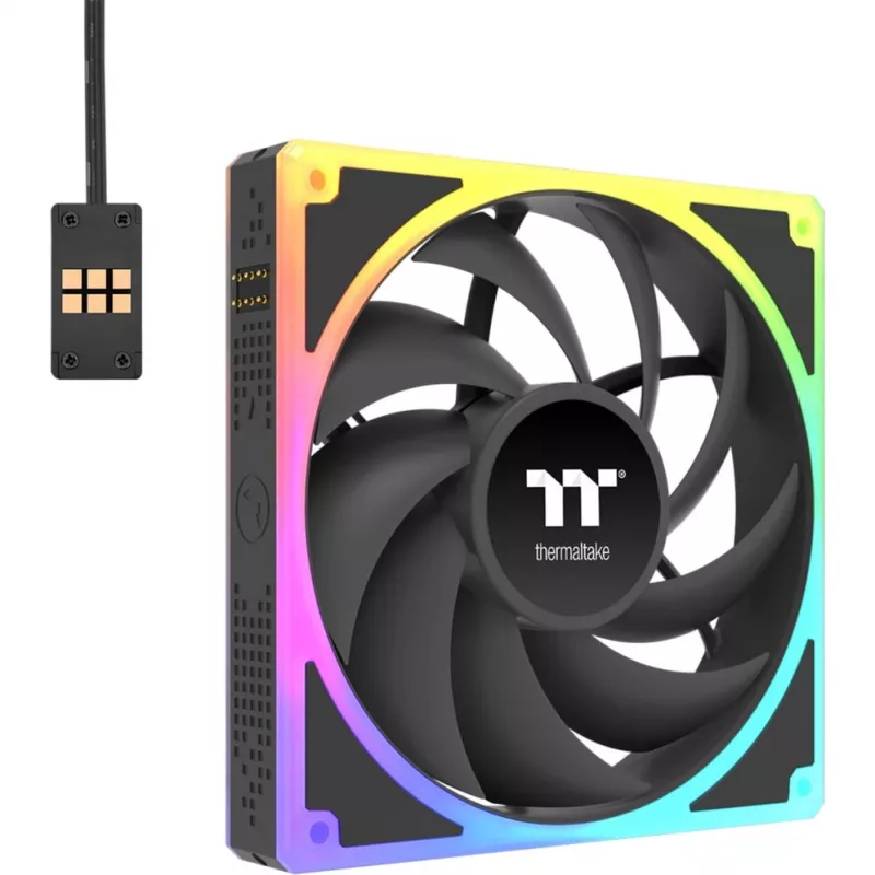 Case/CPU Fan THERMALTAKE TOUGHFAN EX 140 ARGB Sync 3Pack — 140mm, High Airflow, Low Noise