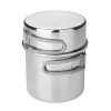 ESBIT Stainless Steel pot 1 L Stainless steel