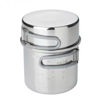 ESBIT Stainless Steel pot 1 L Stainless steel