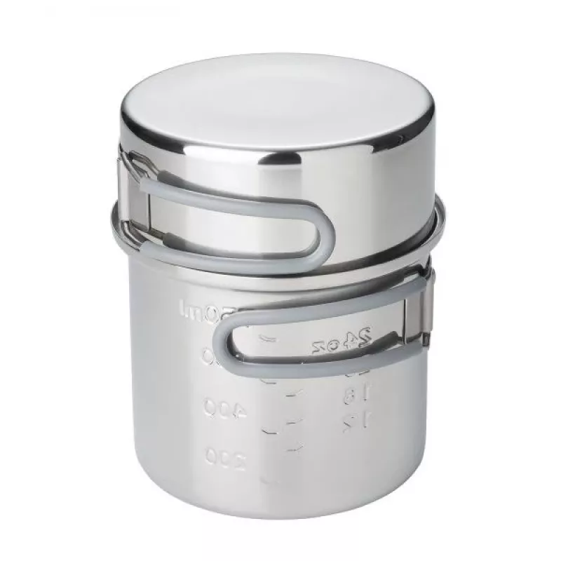 ESBIT Stainless Steel pot 1 L Stainless steel