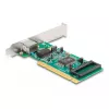 DeLOCK PCI Card to 1 x RJ45 Gigabit LAN RTL Full-height Low-profile