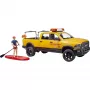 Toy lifeguard vehicle with figure BRUDER 02506 — ABS plastic, recommended age 4+