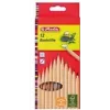 Pen and pencil set HERLITZ 8660086 — wooden housing, multi-colour writing, 12 pcs