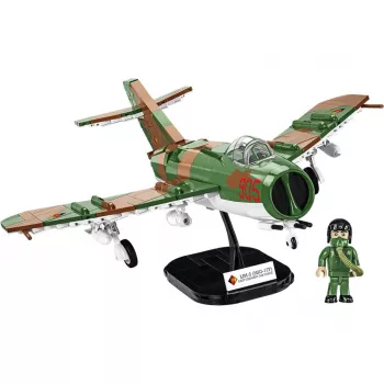 Construction toy Cobi Lim-5 MiG-17F East Germany Air Force model 5825, building set