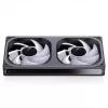 Cooling fan Jonsbo ZB-240 240mm ARGB PWM black — Infinity Mirror design