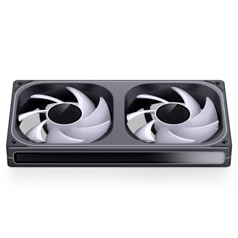 Cooling fan Jonsbo ZB-240 240mm ARGB PWM black — Infinity Mirror design