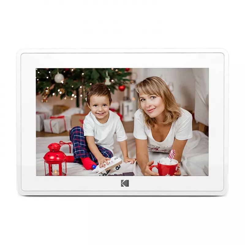 Digital photo frame Kodak RCF-106 10-inch White — 10 inch display, digital slideshow frame