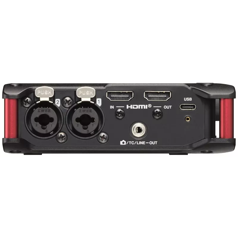 Portable audio recorder Tascam FR-AV4 — 6-channel, 4 XLR combo + 2x 3.5mm, 24/32-bit, 48/96/192 kHz, MicroSD up to 512 GB, USB-C, PD