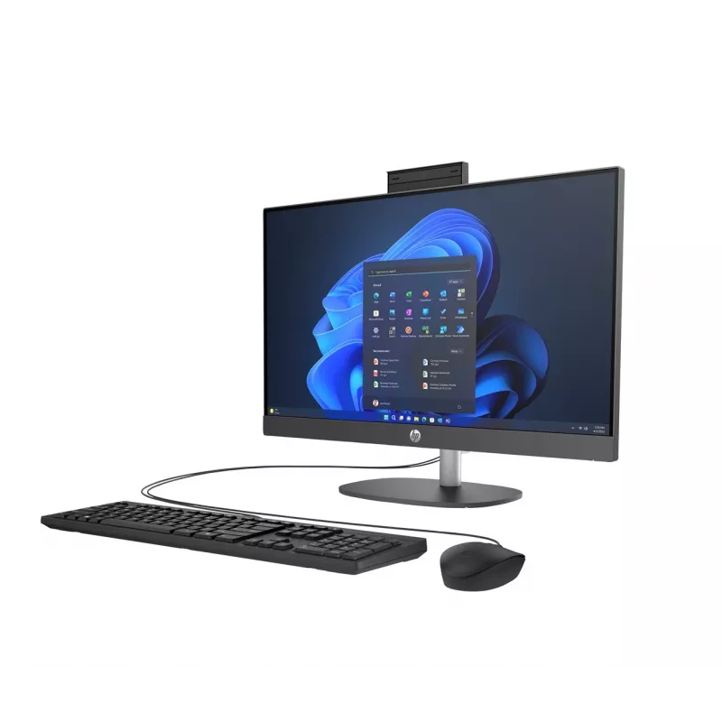 HP ProOne 245 G10 AIO Ryzen 5 7520U 23.8FHD IPS 250nits AG 16GB LPDDR5-6400 SSD512 Radeon 610M W11Pro 3Y