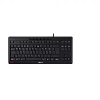 CHERRY STREAM TKL keyboard Universal USB QWERTZ Swiss Black