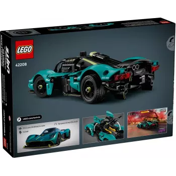 LEGO Technic construction set Aston Martin Valkyrie model 1:8 scale, 707 pieces, recommended age 9+