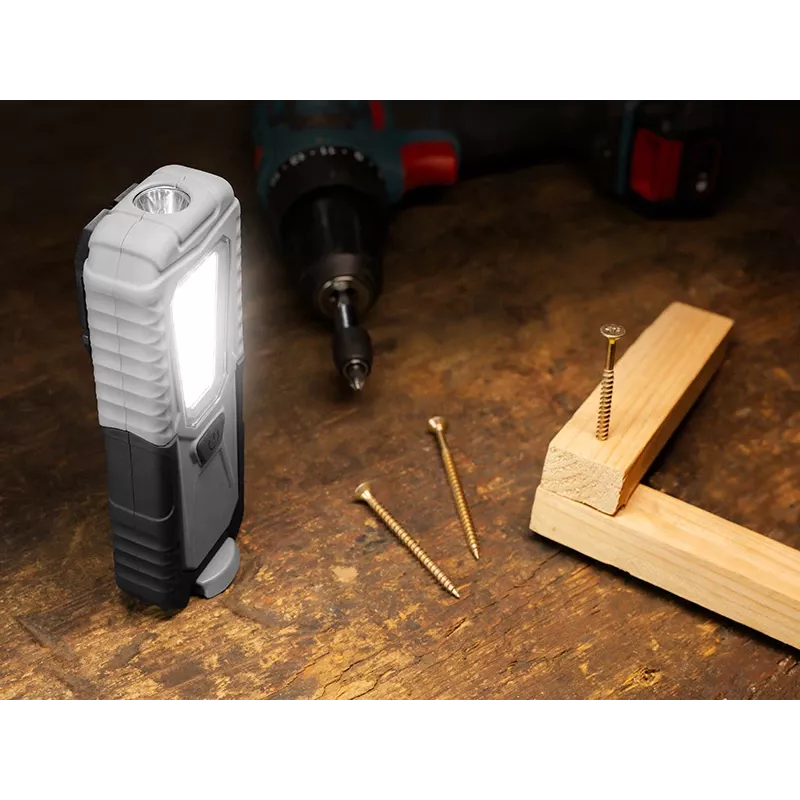 Workshop flashlight Base LED 3+1W