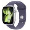 Apple Watch Series 11 GPS + Cellular 42mm Silver Aluminium Case with Purple Fog Sport Band - M/L