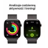Apple Watch Series 11 GPS + Cellular 46mm Slate Titanium Case with Slate Milanese Loop M/L