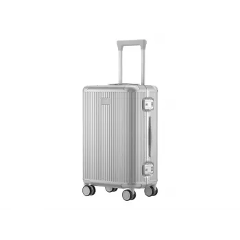 Suitcase Xiaomi BHR9078GL Aluminum Frame Hard Shell Silver 690mm