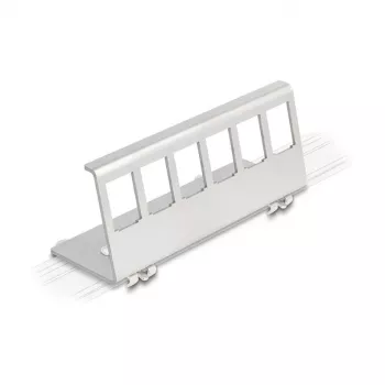 Mounting kit DeLOCK 90656 Stainless steel 44mm x 118mm x 37mm