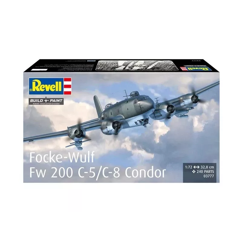 Plastic model airplane REVELL Fendt 728 Vario scale model kit REV-03777
