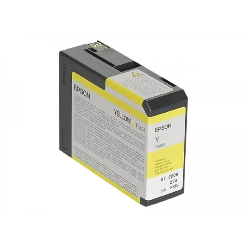 Epson Singlepack Yellow T580400, Yellow, Pigment-based ink, 80 ml, 1 pc(s)