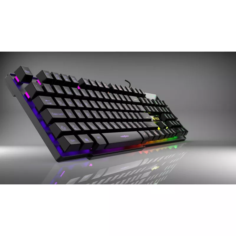 Incase Gaming Keyboard IKG-446 Regenbogen, RGB, dt. Layout retail