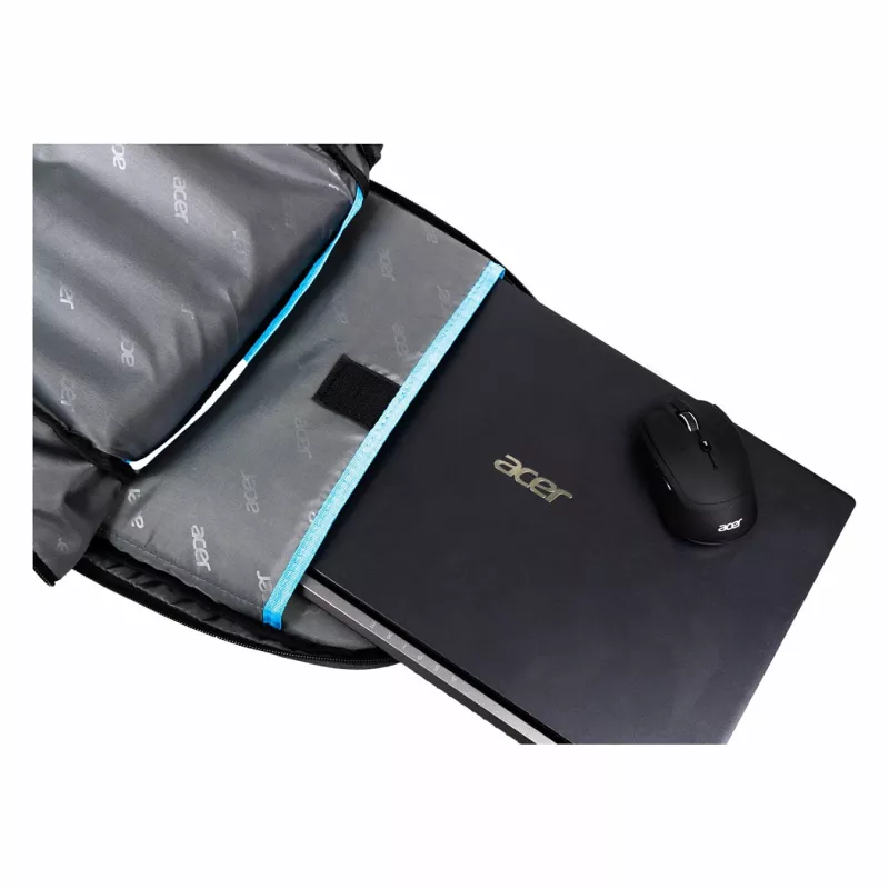 Casual backpack Acer PBG510 — Polyester, fits up to 18 inch, 330×175×480 mm, Black/Blue