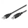Wentronic Goobay USB 2.0 Hi-Speed Extension Cable, Black, 1.8 m - USB 2.0-Plug (Type A) > USB 2.0-Socket (Type A) (68903)
