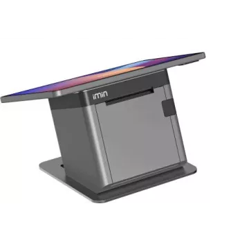 Thermal mobile POS printer IMIN I24T0133 80 mm roll support, portable receipt printing