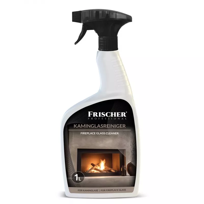 Glass cleaner FRISCHER FR00008_1000, ready-to-use 1 L trigger bottle for windows and glass surfaces