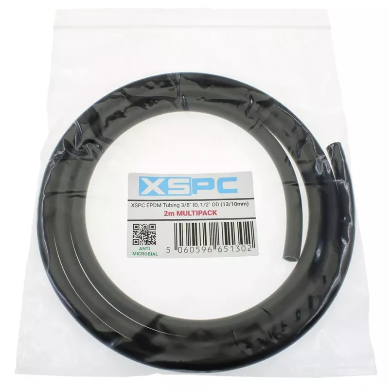 Soft EPDM Tubing XSPC 13/10 mm (ID 10 mm / OD 13 mm), 2 m, black