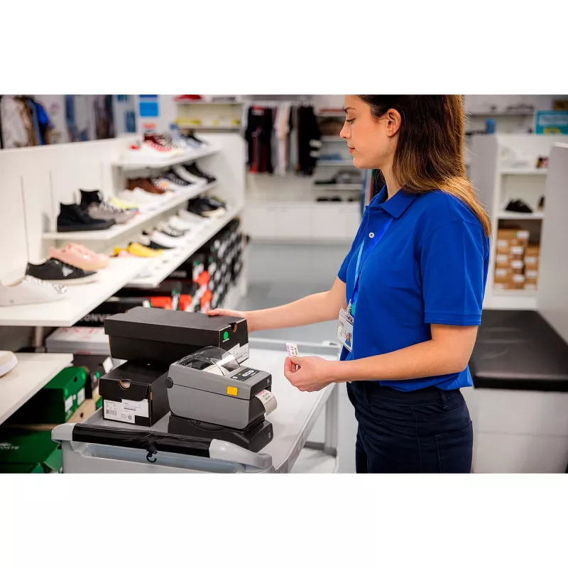 Zebra ZD411 label printer Direct thermal 203 x 203 DPI 152 mm/sec Wired & Wireless Ethernet LAN Bluetooth