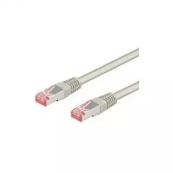 Wentronic Goobay CAT 6 Patch Cable, S/FTP (PiMF), Grey, 20 m - LSZH Halogen-Free, Copper (50893)