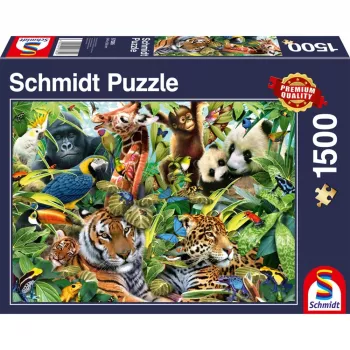 Jigsaw puzzle Schmidt Spiele 57385 — 1500 pieces, Animals, width 846 mm