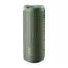 Wireless speaker QCY SP7 green Bluetooth 5.0 portable, rechargeable battery, compact design